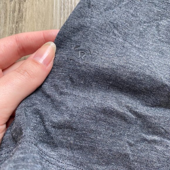 Dark Gray Lululemon Long Sleeve Henley - Picture 2 of 5